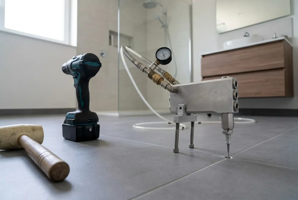 Kitbedrijf Eemnes – holle tegels injecteren