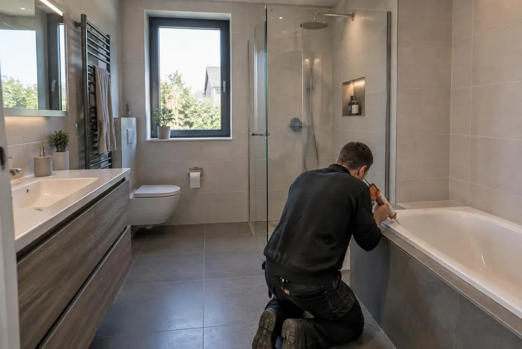 Kitbedrijf Eemnes – badkamer kit vervangen bij de douche